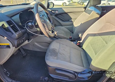 2014 Kia Forte Lx из США, поврежденный, VIN KNAFK4A69E5141235